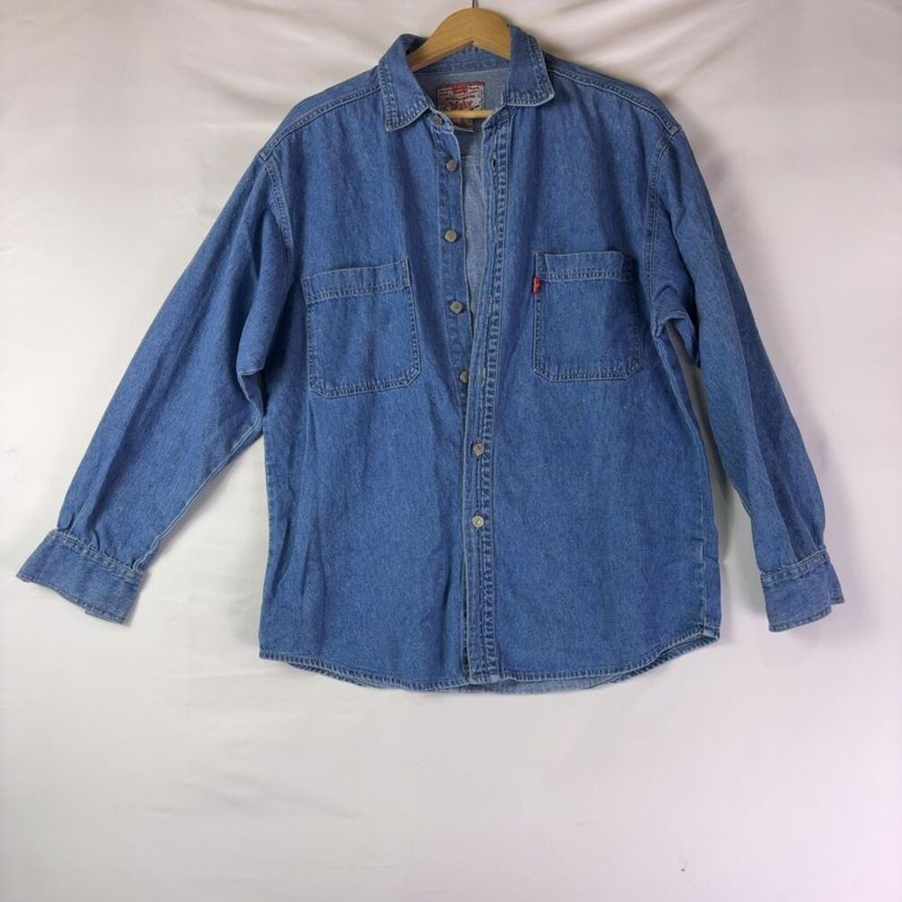 Levi's Vintage 1993 XL Button Down Up Denim Shirt